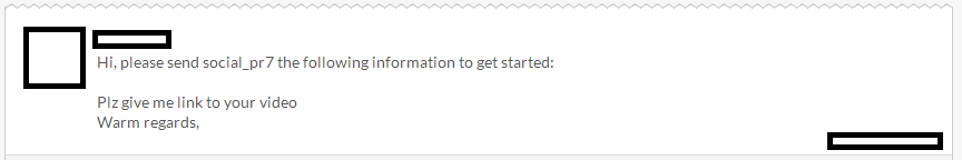 Fiverr YouTube Views first message Fiverr YouTube Views first message