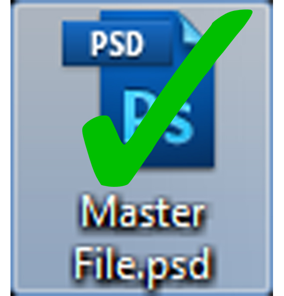 Native File PSD with PSD Icon