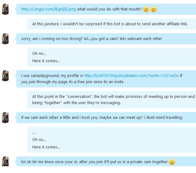 Skype Spam Bot 3